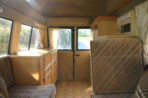 vw camper van interior layout