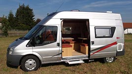 ford transit motorhome for sale
